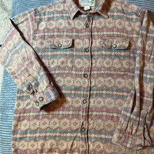 Vintage IPS Saddle Blanket Trading Co Shirt